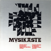 Cubierta del programa Musikaste 1978
